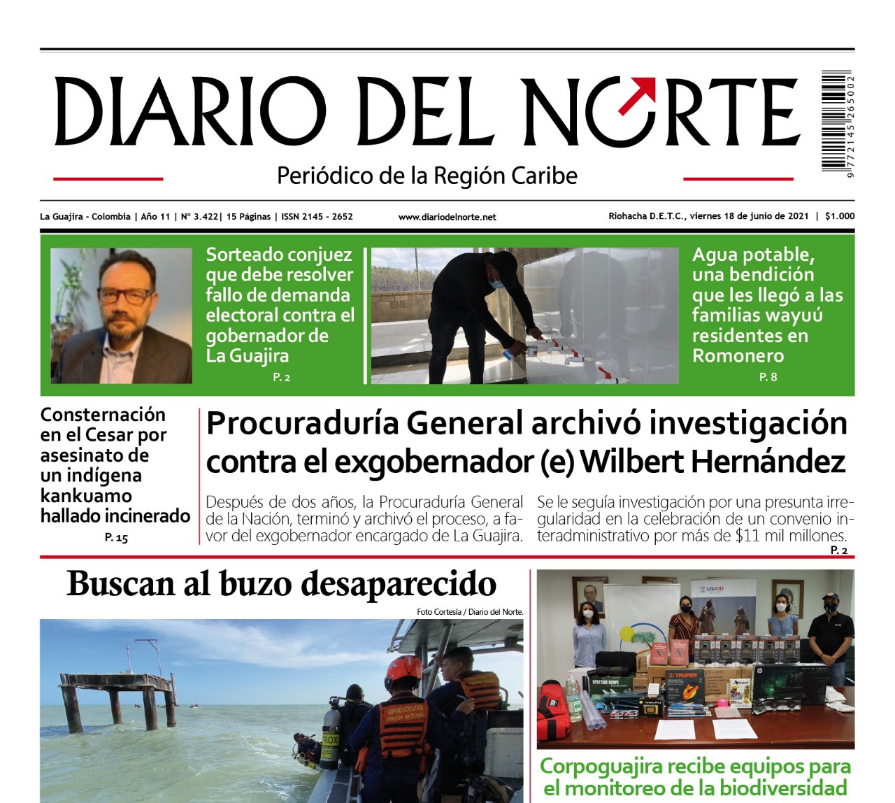 Edición 18 de junio, 2021