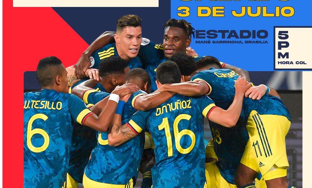 Definido rival de la Selección Colombia en los cuartos de final de la Copa América