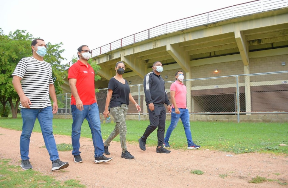 Primera inspección para reactivar el Parque de la Leyenda Vallenata