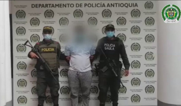 Detienen a alias Turbina, presunto cabecilla del ‘Clan del Golfo’