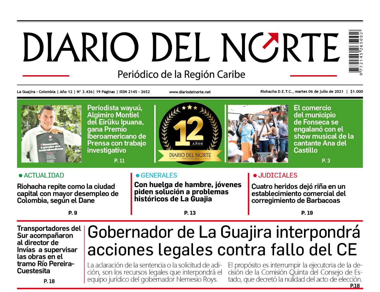 Edición 06 de julio, 2021