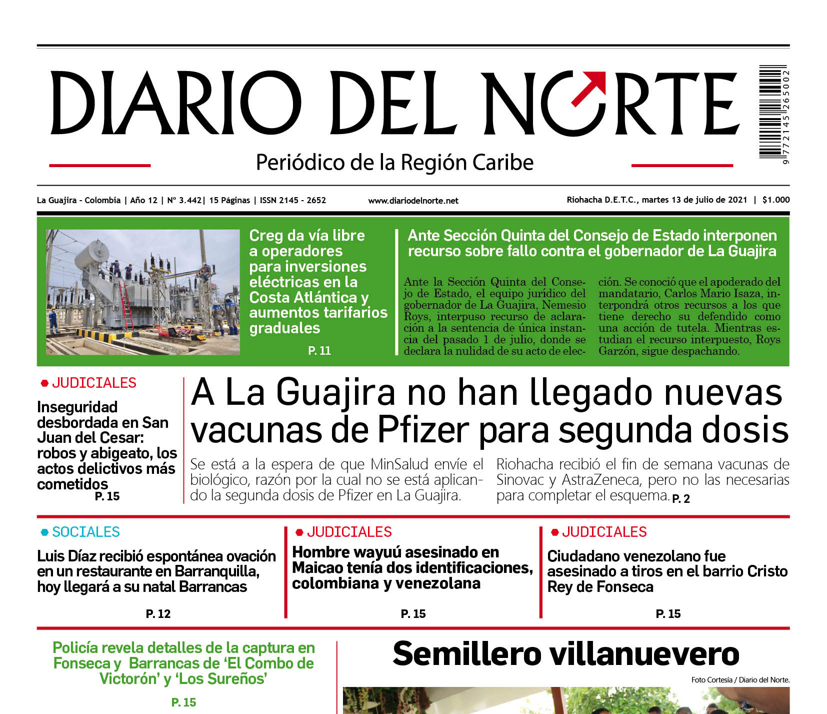 Edición 13 de julio, 2021