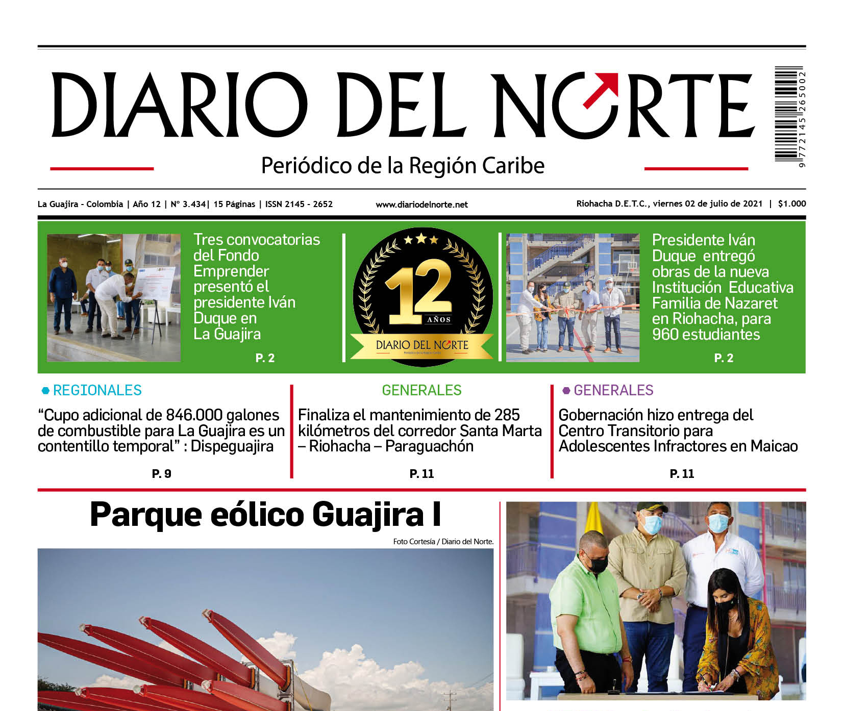 Edición 02 de julio, 2021