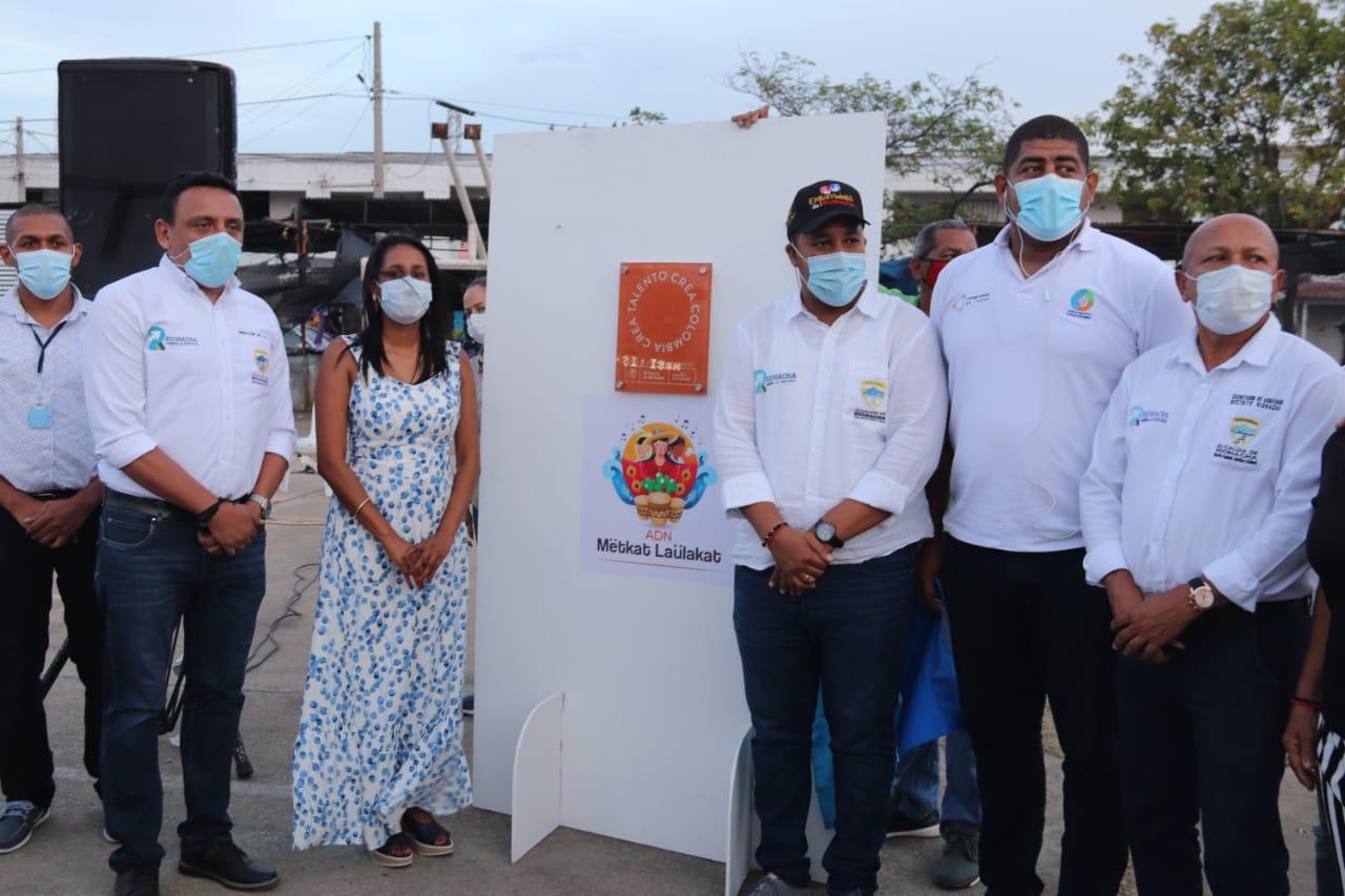 Inauguraron segunda Área de Desarollo Naranja del Distrito de Riohacha