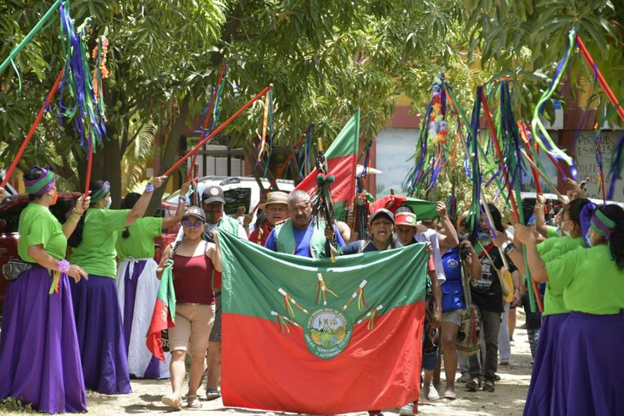 Minga indígena del Cauca recorre el departamento del Magdalena