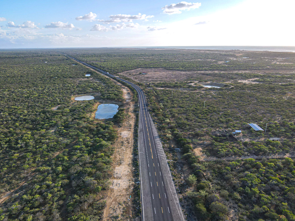 Finaliza el mantenimiento de 285 kilómetros del corredor Santa Marta – Riohacha – Paraguachón
