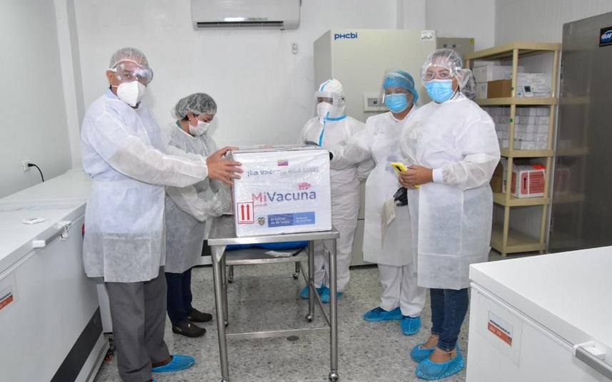 Este viernes reinicia la vacunación con primeras dosis en Santa Marta