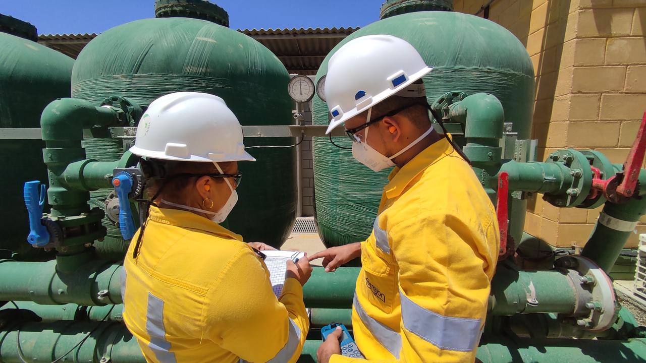 El 100% del agua utilizada por Cerrejón en Puerto Bolívar proviene del mar