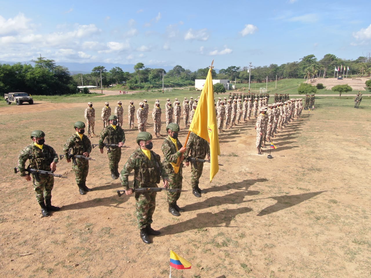 179 soldados juraron bandera en el Batallón General Gustavo Matamoros D’ Costa