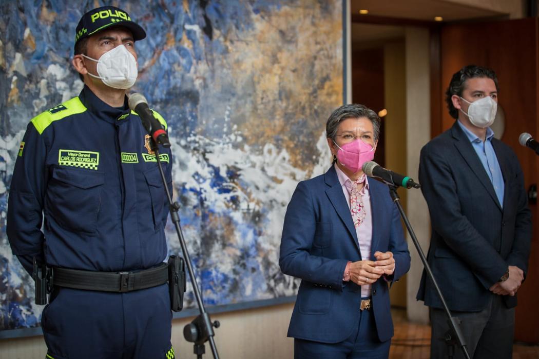 Bogotá anuncia creación de un comando de la Policía y Migración