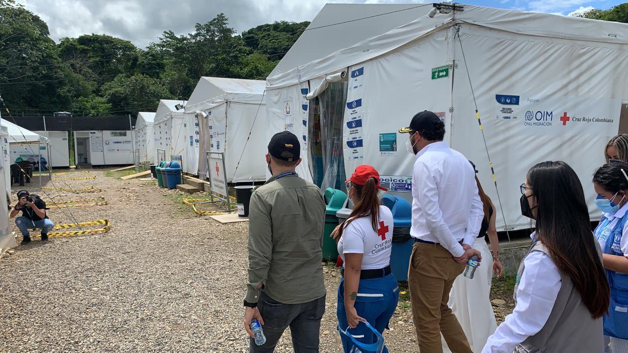 Nueva zona transitoria en Centro de Atención Integral de Maicao para población proveniente de Venezuela