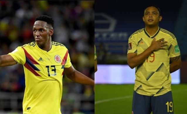 Yerry Mina y Luis Muriel desconvocados de la Selección Colombia