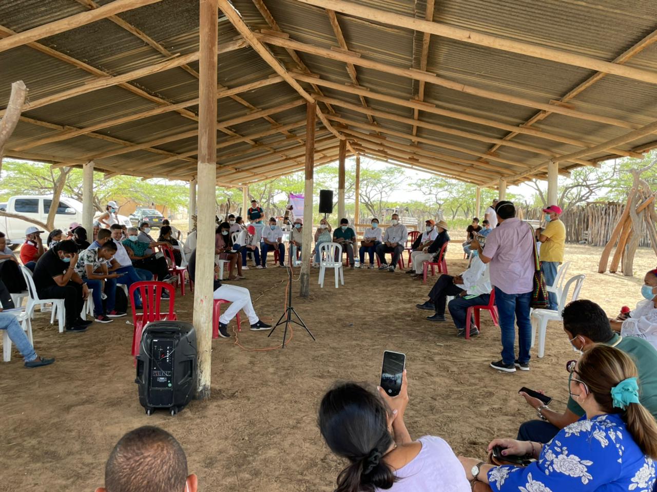 MinMinas y Gobernación de La Guajira hacen seguimiento a jóvenes tras pacto del pasado 20 de julio