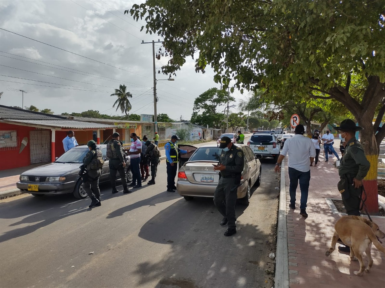 Estrategia ‘Movilidad Segura’ se trasladó hasta el corregimiento de Camarones