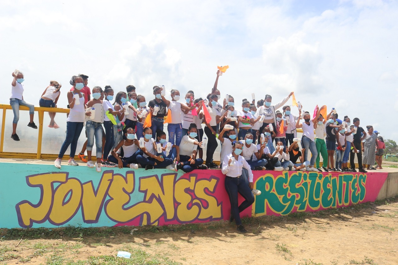 En el barrio Villas del Sur, se conmemoró el día de la juventud en Riohacha