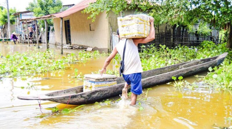 Ola invernal deja 74.108 damnificados en el departamento de Sucre