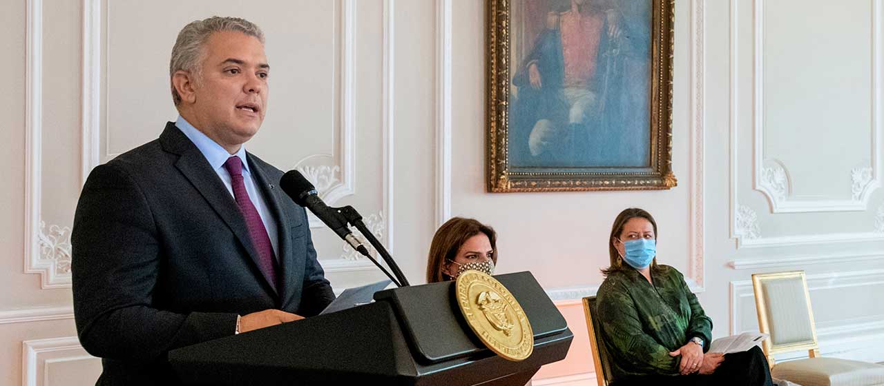 La Ley de Inversión Social es la mayor reforma fiscal en la historia del país: Duque