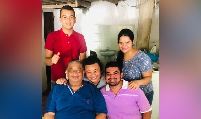 En buen estado de salud y con su familia está el ganadero liberado Jorge Rafael Camargo Epiayu