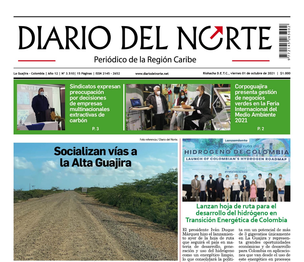 Edición 01 de octubre, 2021