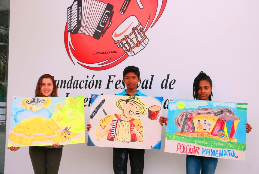 Tradicional concurso ‘Los niños pintan el Festival Vallenato’ se realizará el próximo 10 de octubre