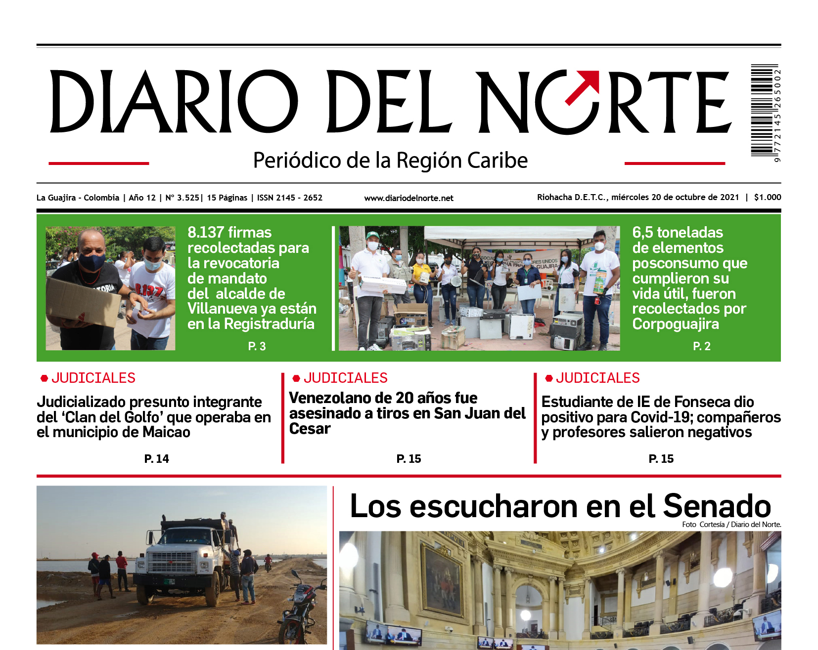 Edición 20 de octubre, 2021