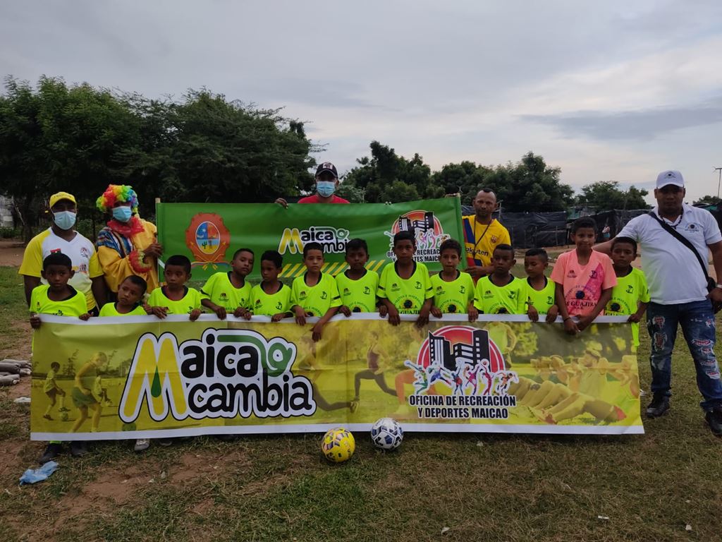 Realizan jornada recreo-deportiva en asentamiento Paiwashiwaya de Maicao