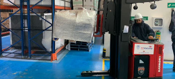 Colombia recibió 1.855.760 dosis de vacunas de AstraZeneca