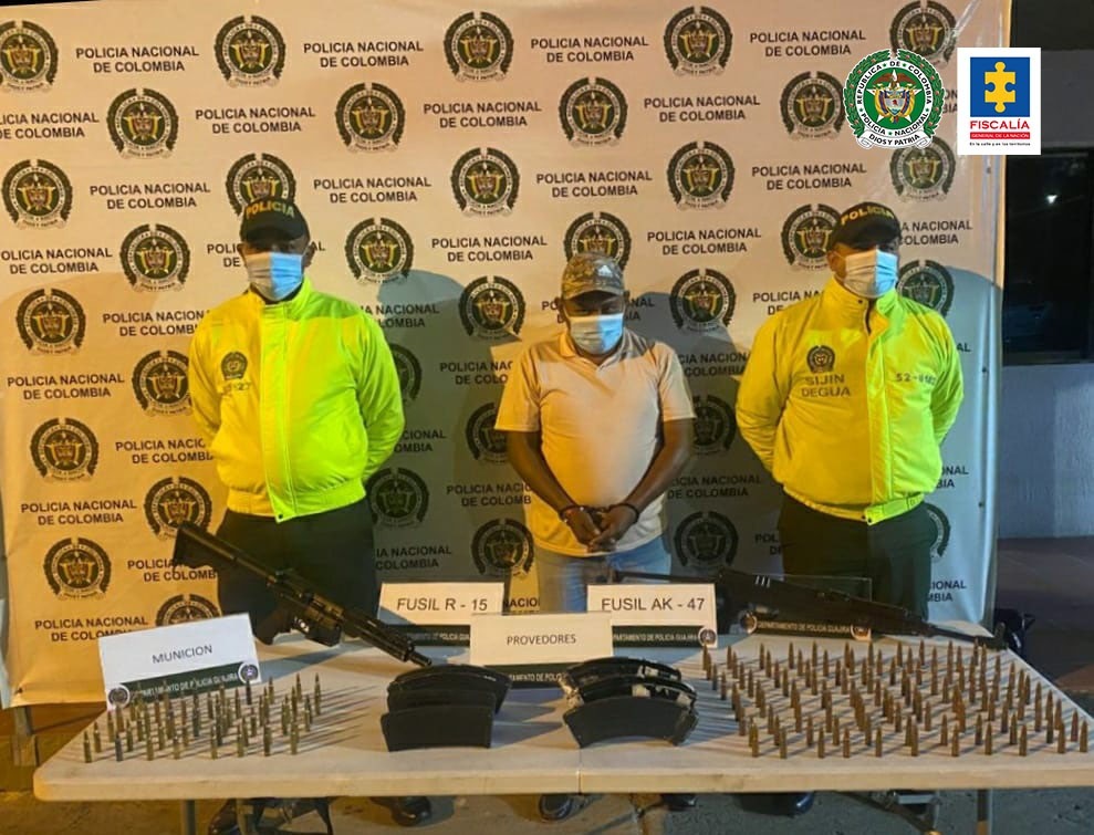 A la cárcel presunto integrante del Clan del Golfo en Maicao