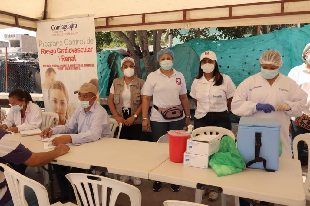 Se intensifica jornada masiva de vacunación contra Covid-19 en Riohacha