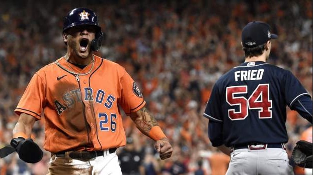 Se empató la Serie Mundial: Astros derrotan 7-2 a los Bravos