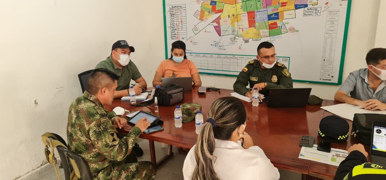 Con 100 efectivos de la Policía y del Ejército  refuerzan seguridad en Maicao