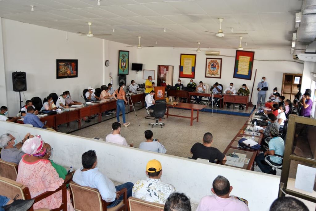 En consejo comunitario de seguridad, solicitan reactivación de los CAI de la Policía en Maicao