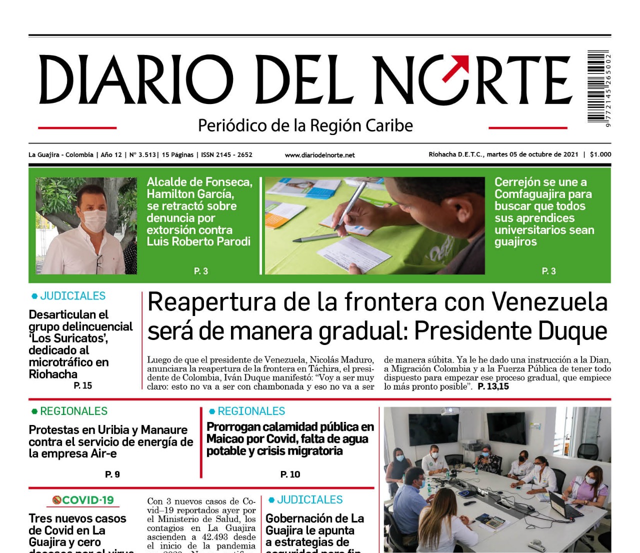 Edición 05 de octubre, 2021