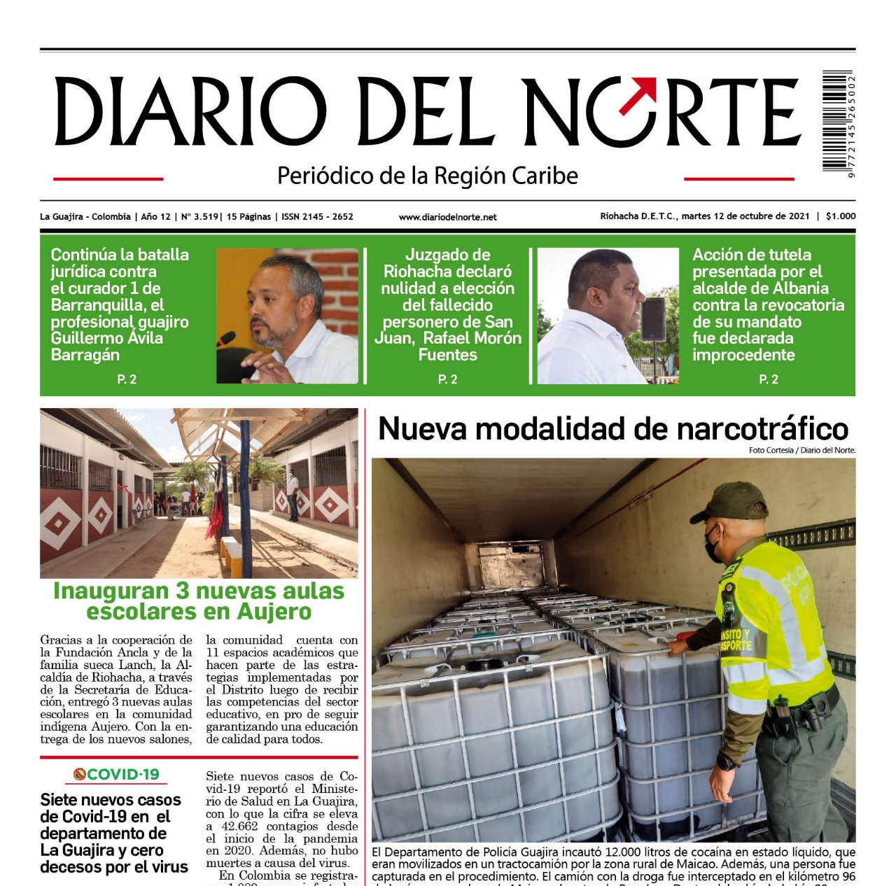 Edición 12 de octubre, 2021