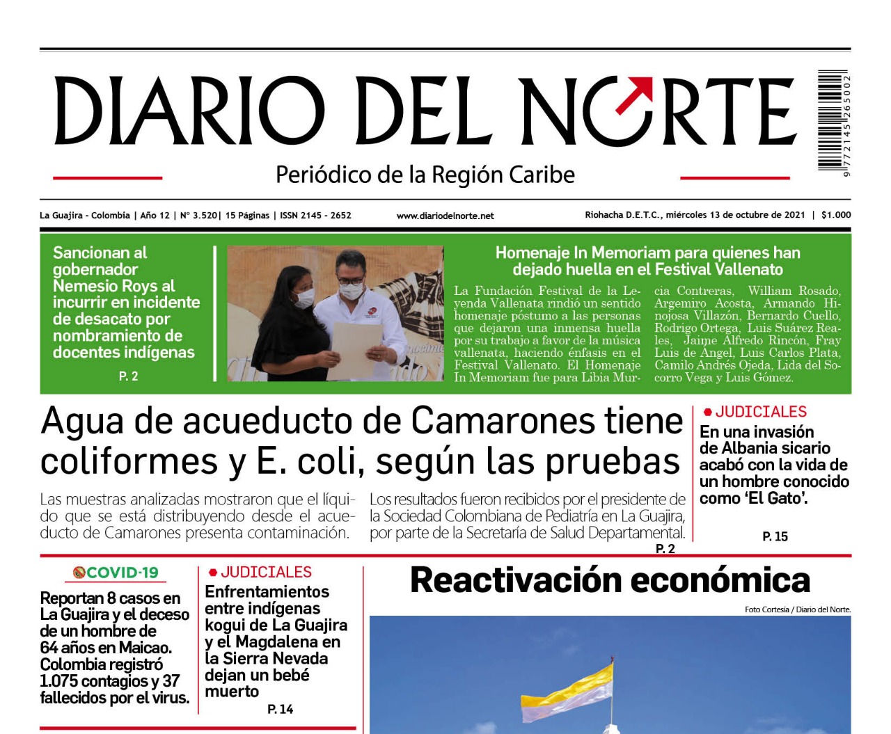Edición 13 de octubre, 2021