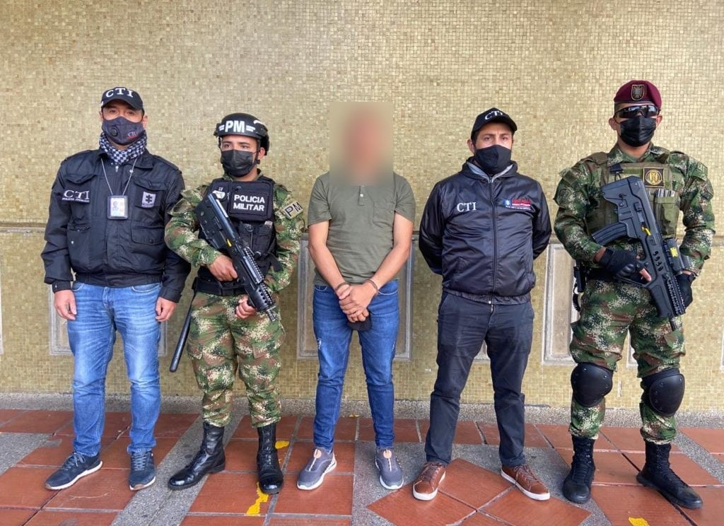 Cayó en Bogotá alias Colacho, cabecilla de disidencias de las FARC en el sur de Bolívar