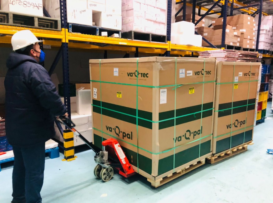 Colombia recibe más de 1,4 millones de dosis de la vacuna de Moderna