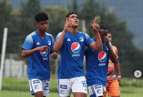 Alejandro ‘El Toto’ Oñate, figura de Millonarios Sub 20 en triunfo sobre Llaneros