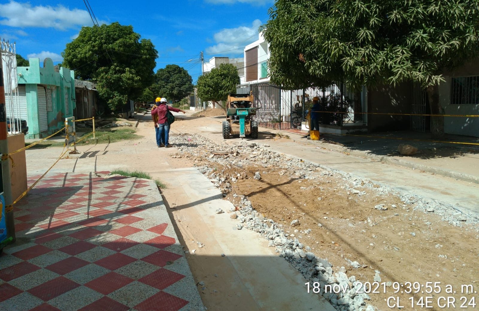 Intervienen red de alcantarillado sanitario en el barrio Edison Deluque de Riohacha