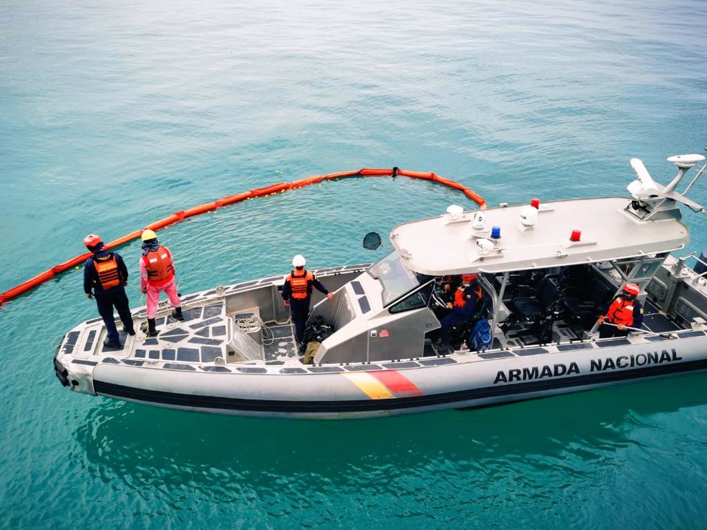 Exitoso simulacro de protección de buques e instalaciones portuarias en Puerto Brisa
