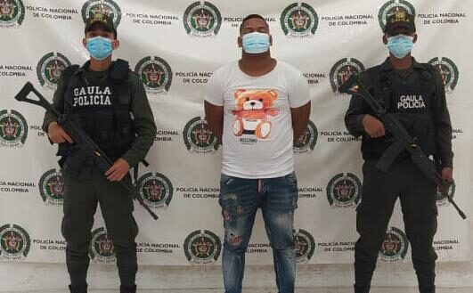 Cayó en Riohacha alias Camilo, presunto extorsionista al servicio de Clan del Golfo