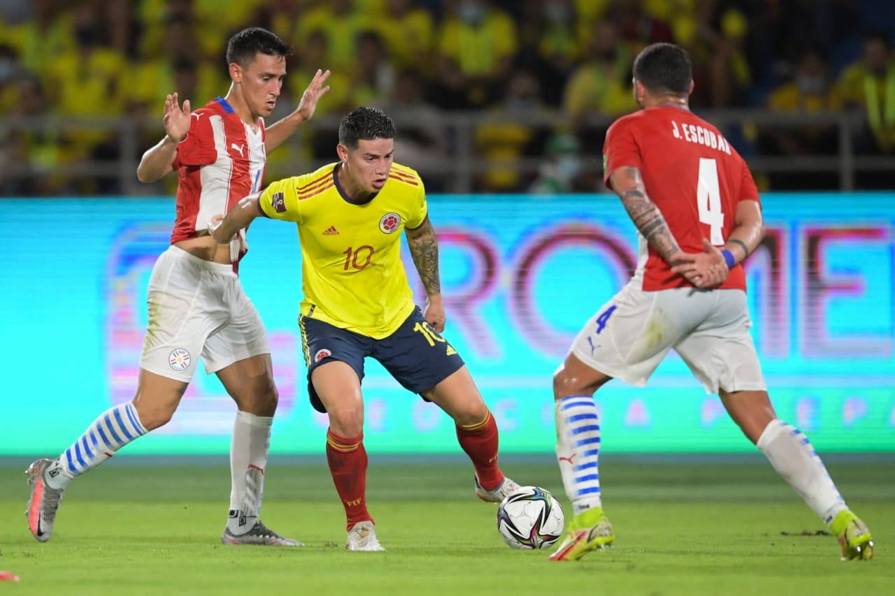 Y nada que hacen gol: Colombia empata 0-0 ante Paraguay