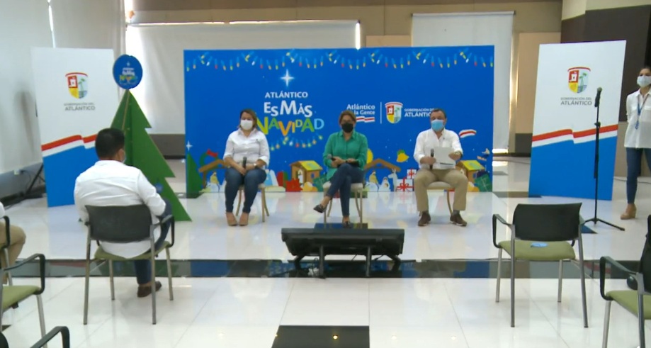 Lanzan estrategia de Navidad segura en el Atlántico