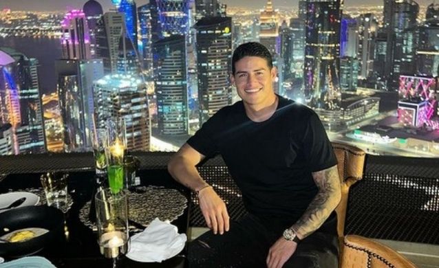 Citas privadas de James Rodríguez en Sao Paulo habrían molestado a la FCF, según medios de Brasil