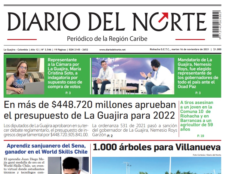 Edición 16 de noviembre, 2021