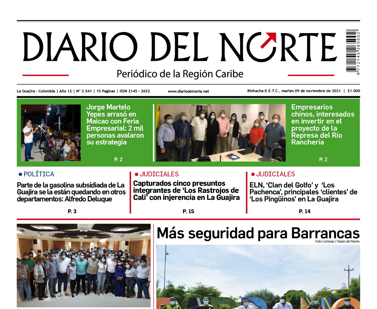 Edición 09 de noviembre, 2021