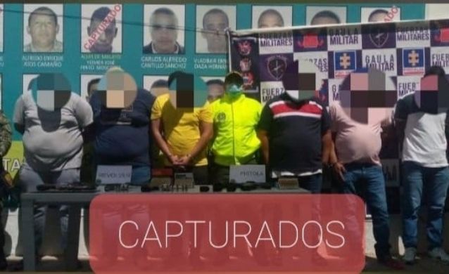 Entregan detalles de la captura 19 integrantes de la banda de ‘Los Pinguinos’ en La Guajira