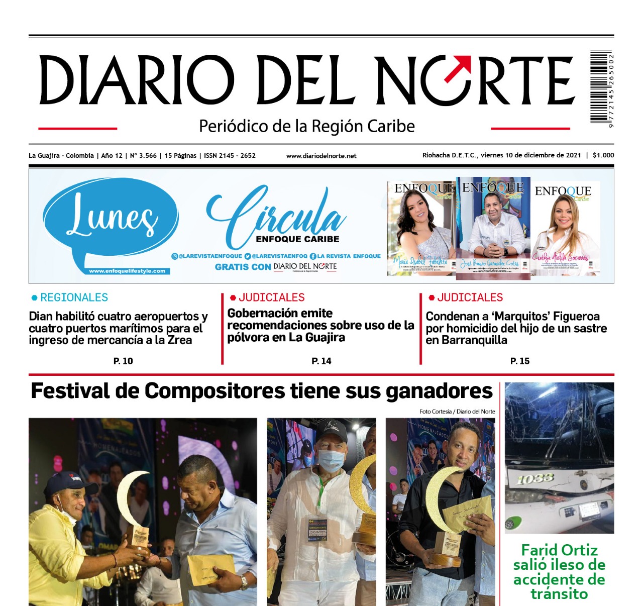 Edición 10 de diciembre, 2021