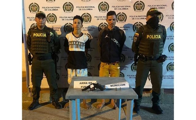 Dos capturados en Maicao por intentar robar en un Efecty