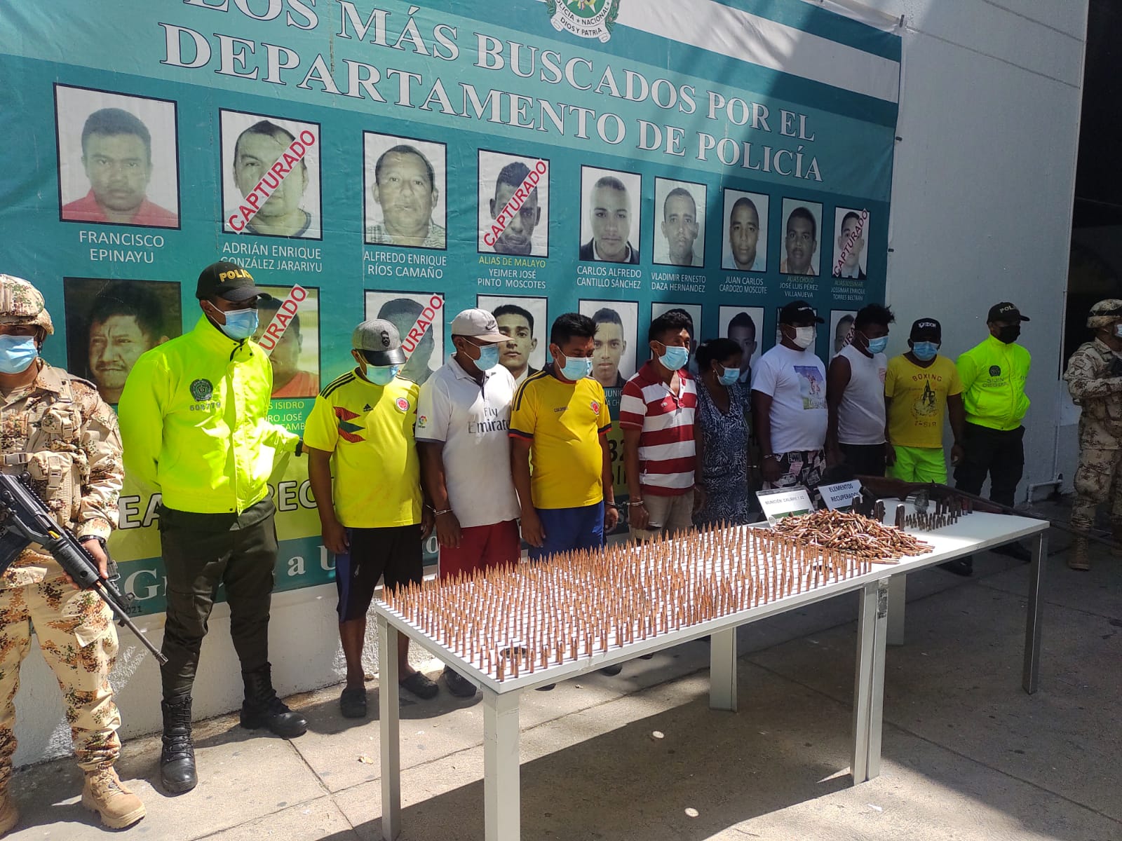 Ejército capturó a diez presuntos integrantes de ‘Los Tawara’, banda dedicada al hurto